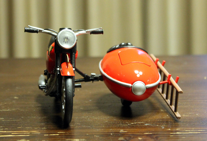 Wallace &Gromitシリーズ(モーターバイク&サイドカー)のプラモデル