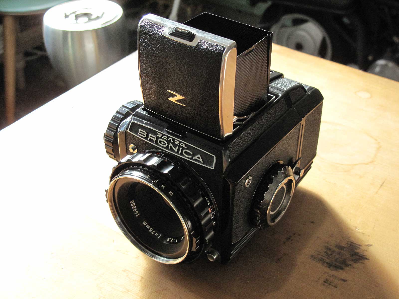 ゼンザブロニカ S2 中判カメラ ウエストレベルファインダー