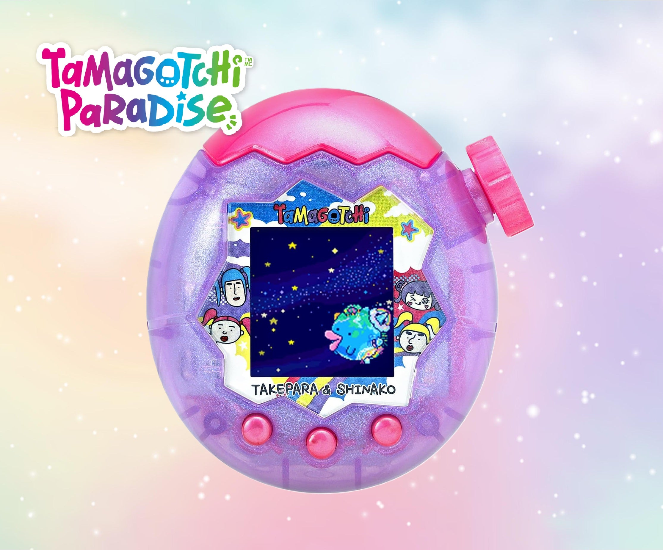 Tamagotchi Paradise - Purple Sky Takeshita Paradise & Shinako