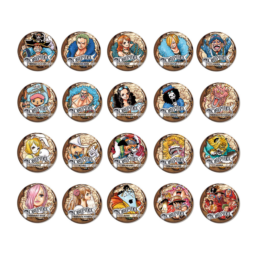 ワンピース 黄金缶バッジ 未開封 10個 2026年最新】黄金バッジ