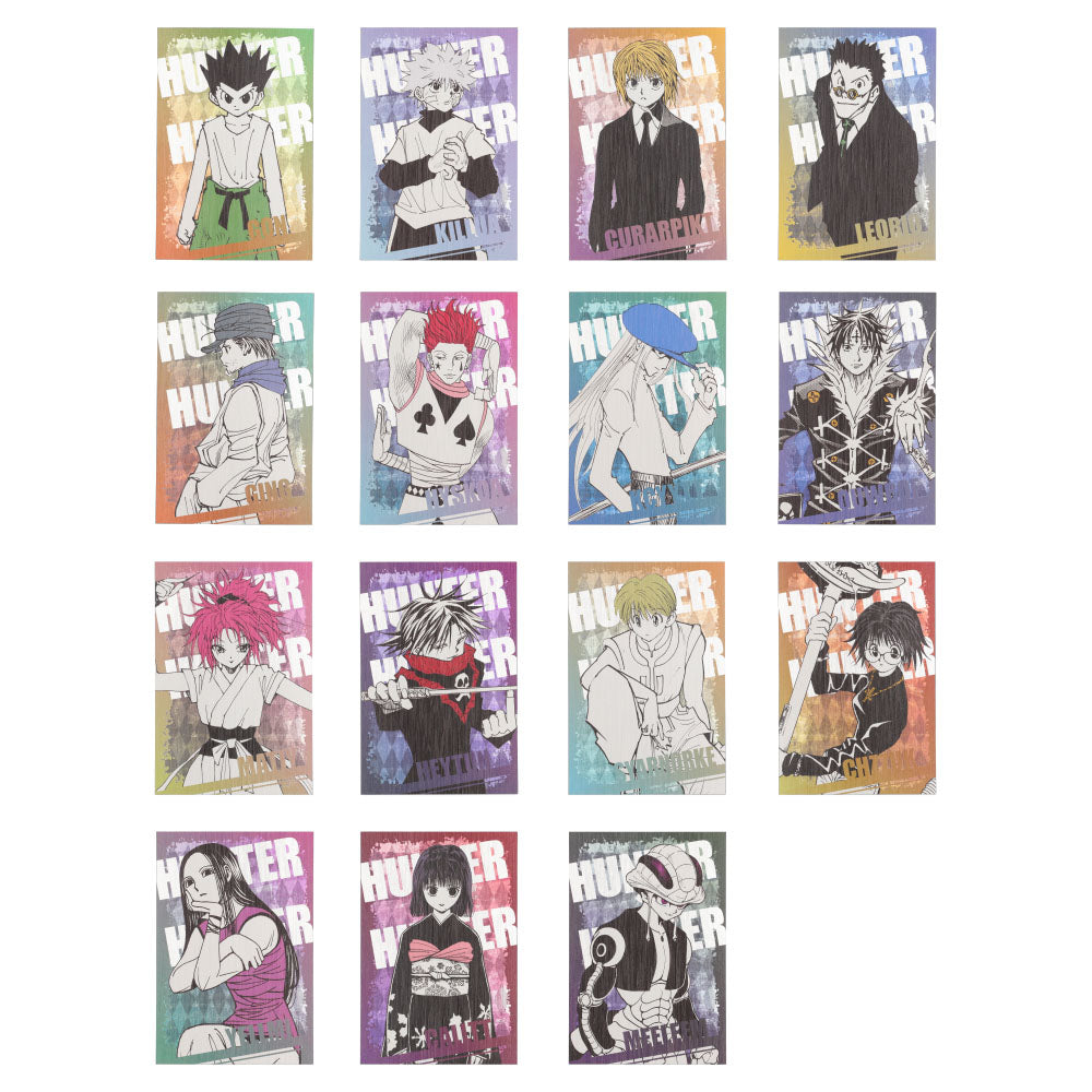 HUNTER × HUNTER 缶バッジ カード アクスタ ポストカードラバマス