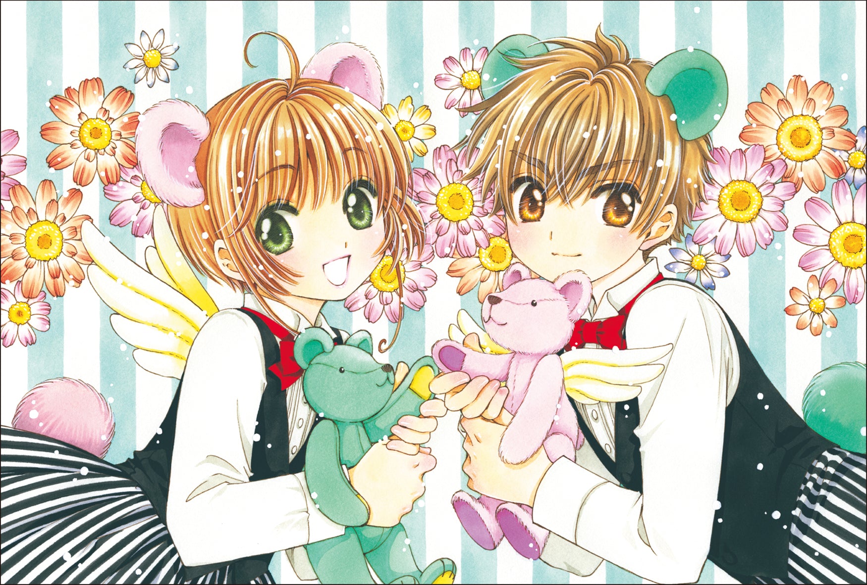 CLAMP 30周年 カードキャプターさくら 小狼 さくら タペストリー CLAMP