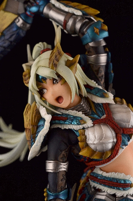 ジンオウ装備の女の子 ガレージキット ジンオウ装備の女の子ガレージキット