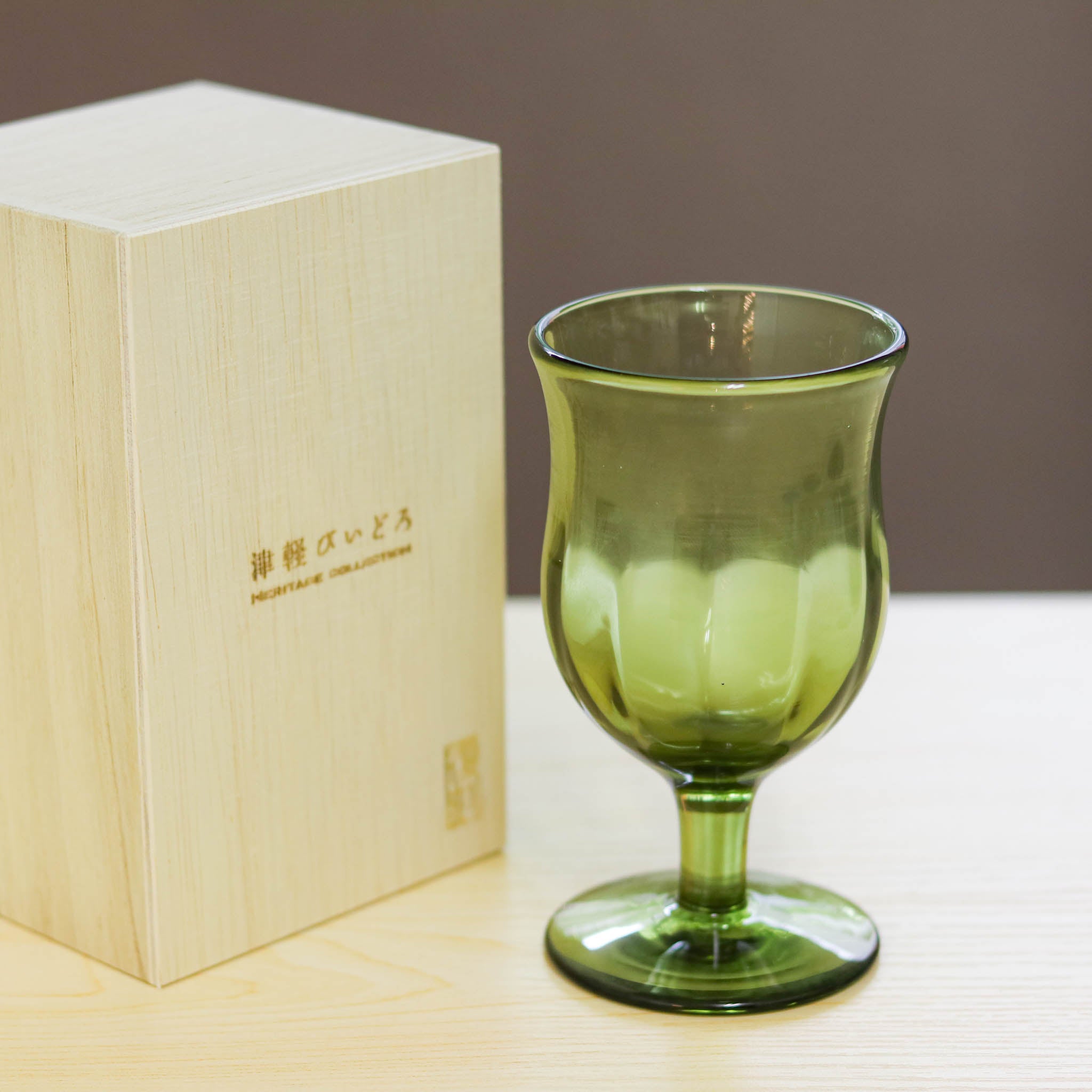 ♢リキュールグラス 長崎びーどろ 和ガラス 昭和レトロ ワイングラス