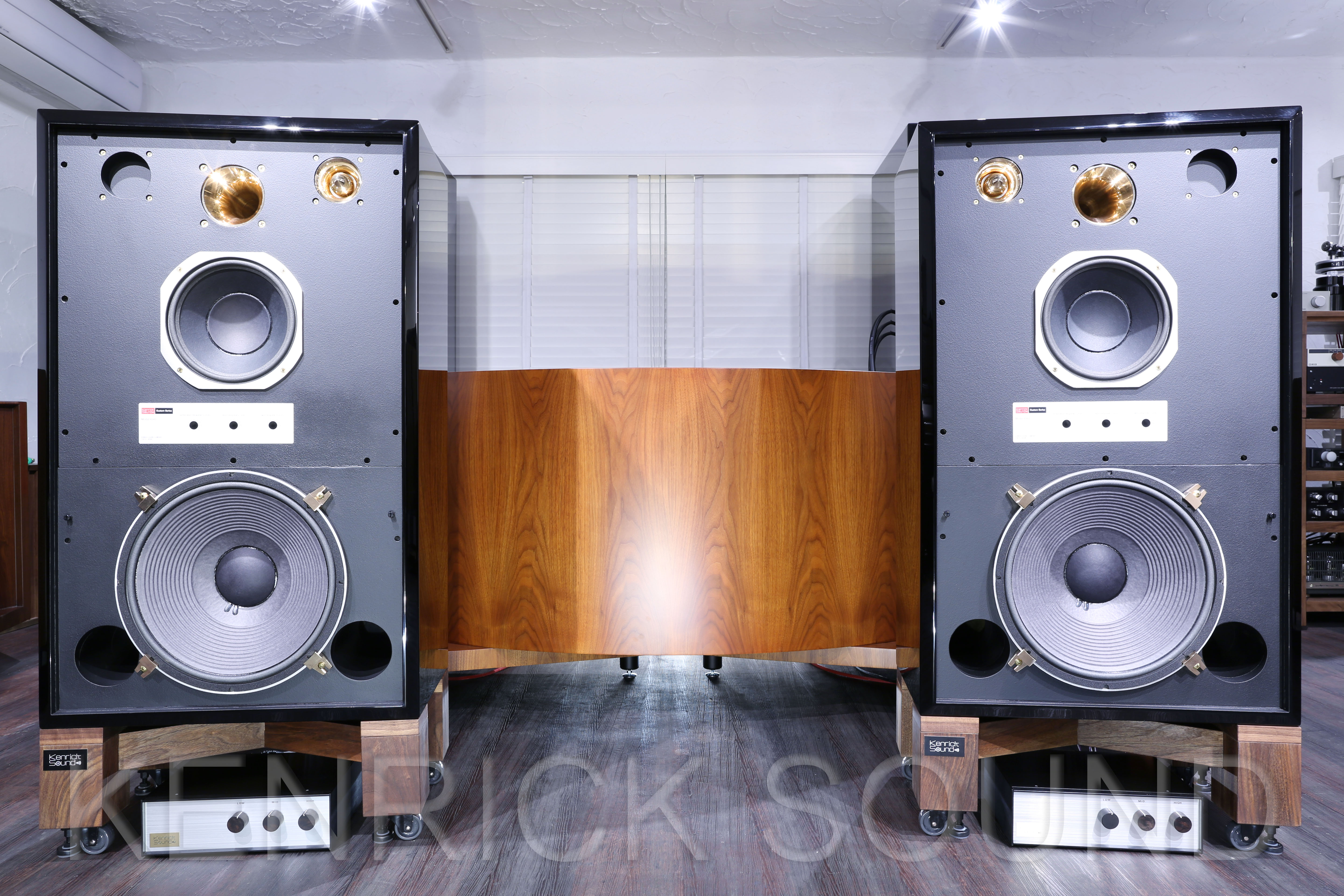 JBL 4343 (KRSモディファイ) アルニコ・ピアノブラック 豪華