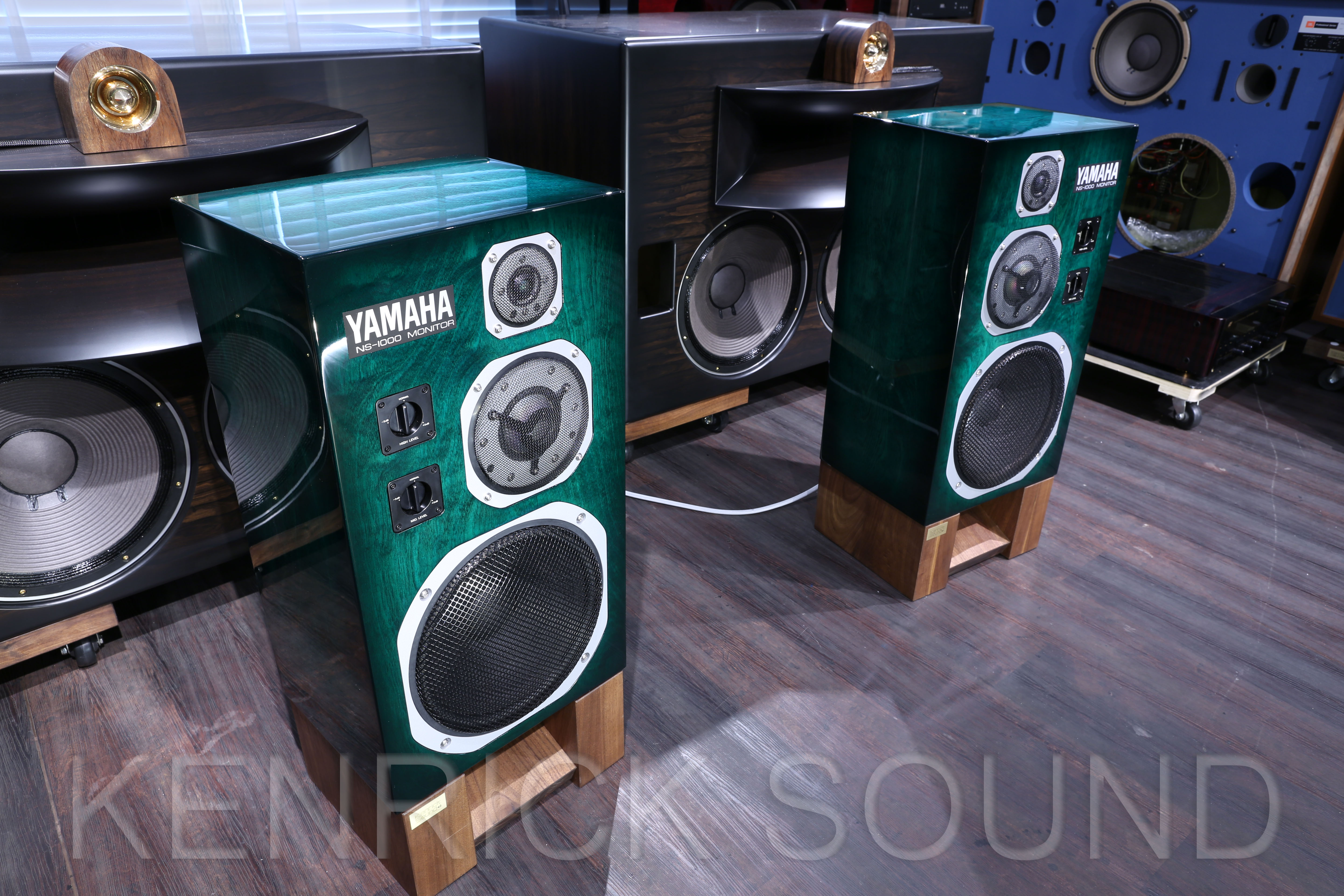 YAMAHA NS-1000M オーバーホール済 ビリジアン・サンバースト塗装