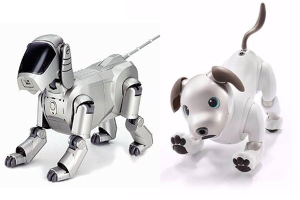 SONY AIBO ソニー アイボ ロボット 犬 マカロン 黒 グレー SONY AIBO