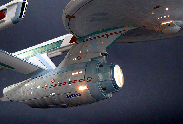 USS Enterprise NCC-1701 Review by Brett Green (Bandai 1/850)