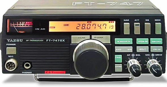 YAESU無線 HF無線機 付属品なし FT-747SX 10w YAESU無線 HF無線機 付属