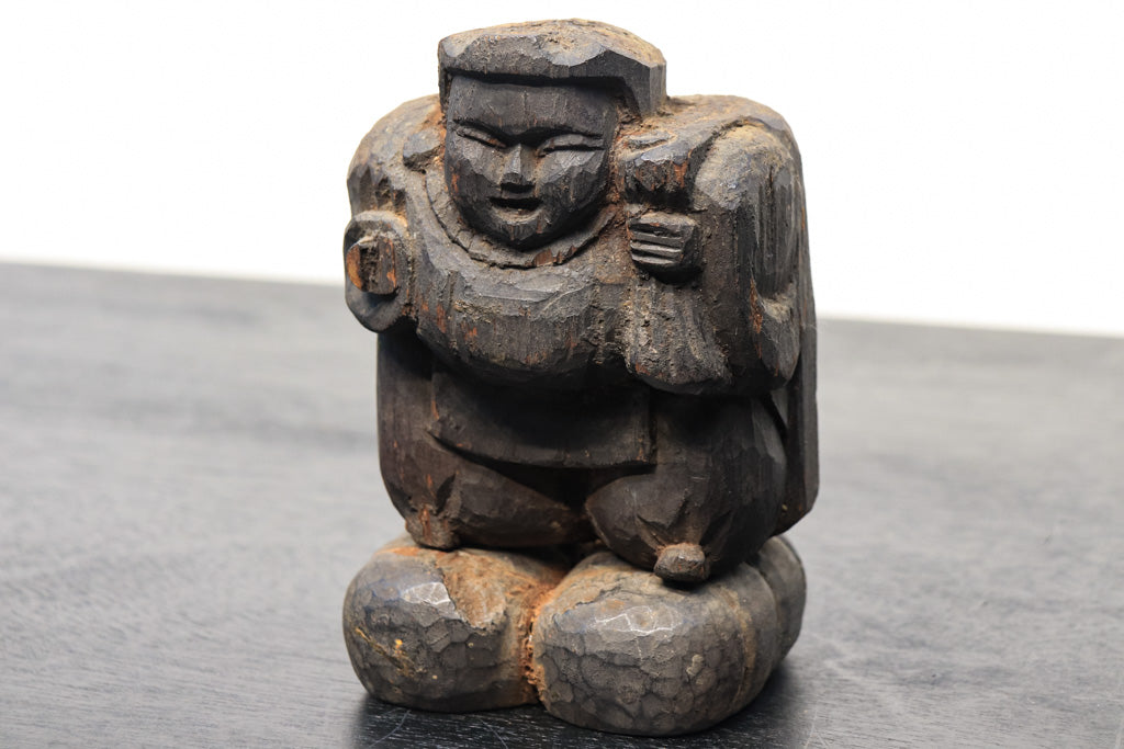 ストア 能面「大黒」入江美法作 能面「大黒」入江美法作 能面「大黒