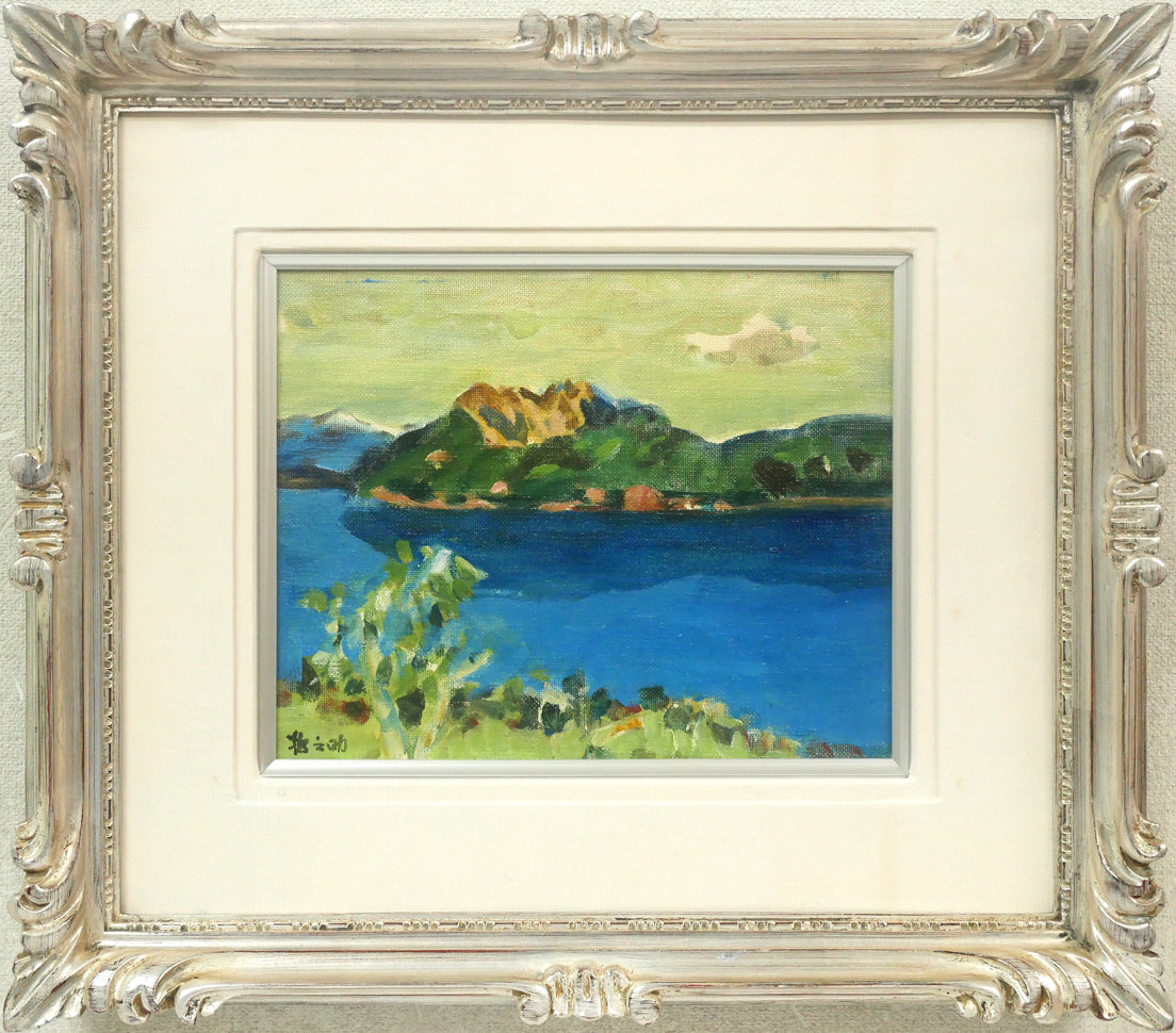 下浦康瑞【観念の小箱】 1974年 油彩 4号 下浦康瑞【観念の小箱】 1974