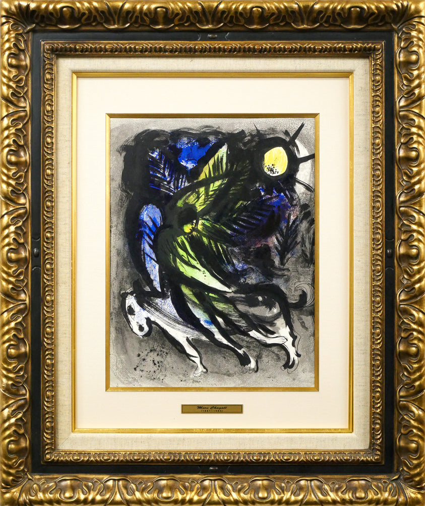 マルク・シャガール(Marc Chagall)「天使（「シャガール・リトグラフI