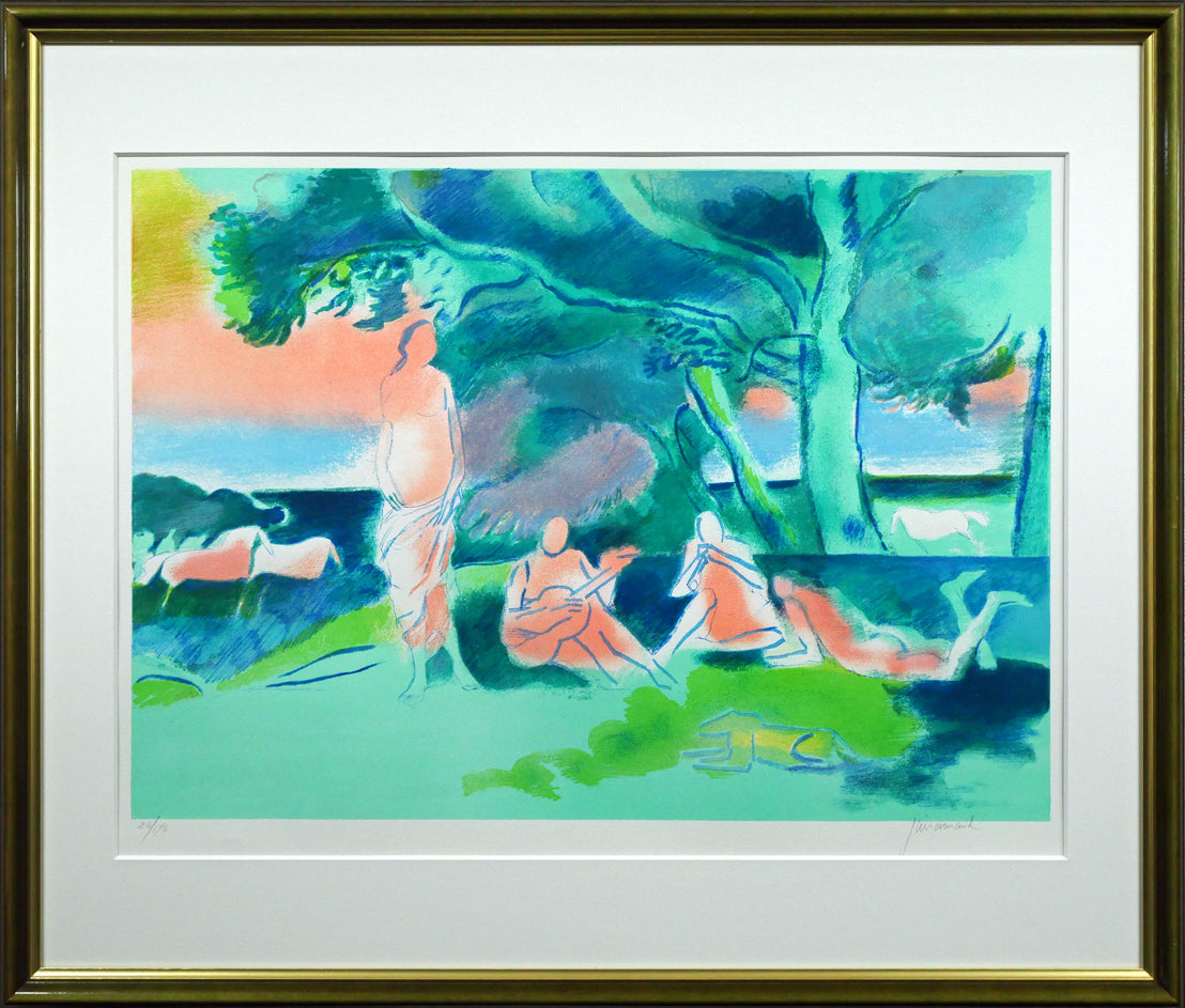 ポール・ギアマン （ギヤマン）『オーケストラ』リトグラフ ed.176/200