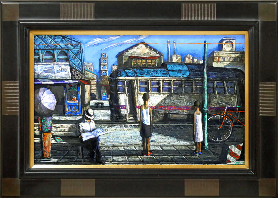 真作】☆絵画☆福井良之助 油彩10号 静物 梅田画廊取扱い 箱・黄袋入