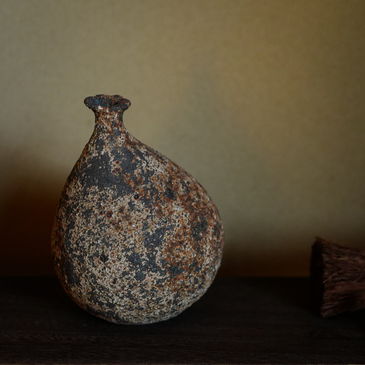 花瓶 陶芸 一輪挿し 作者不明 日本｜花瓶陶芸一輪挿し作者不明日本