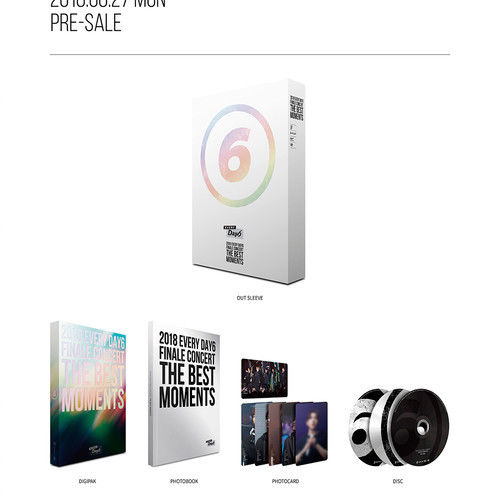 DAY6 - EVERY DAY6 FINALE CONCERT-THE BEST MOMENTS DVD – KPOP Store
