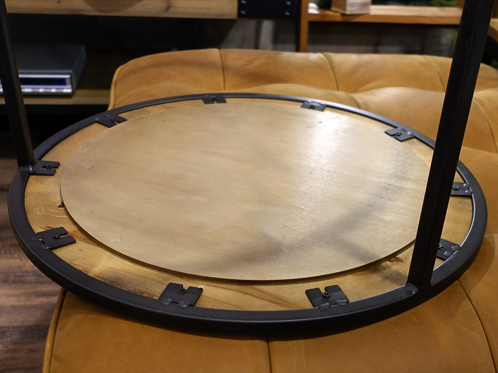 クラッシュゲート ノットアンティークス エルマ サイドテーブル Φ50cm