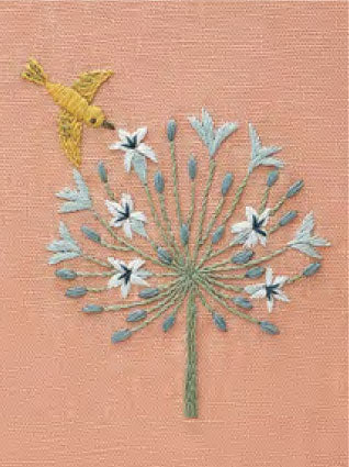 DMC 刺しゅうキット JPT56 アガパンサス－6月－ 【KY】 マカベアリス