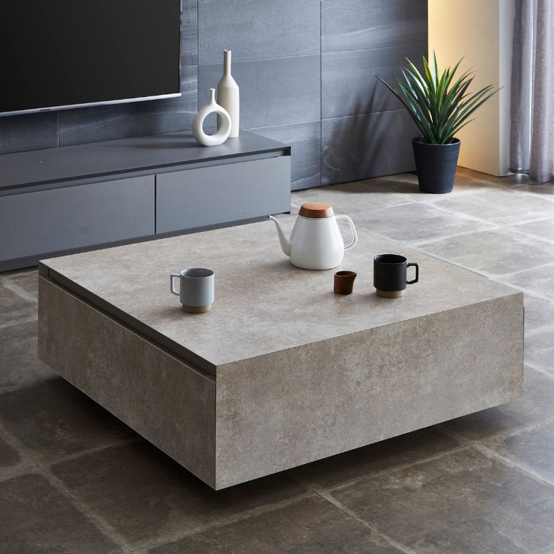 CRUNCH 】センターテーブル【 90cm・クランチベージュ 】 – 河口家具