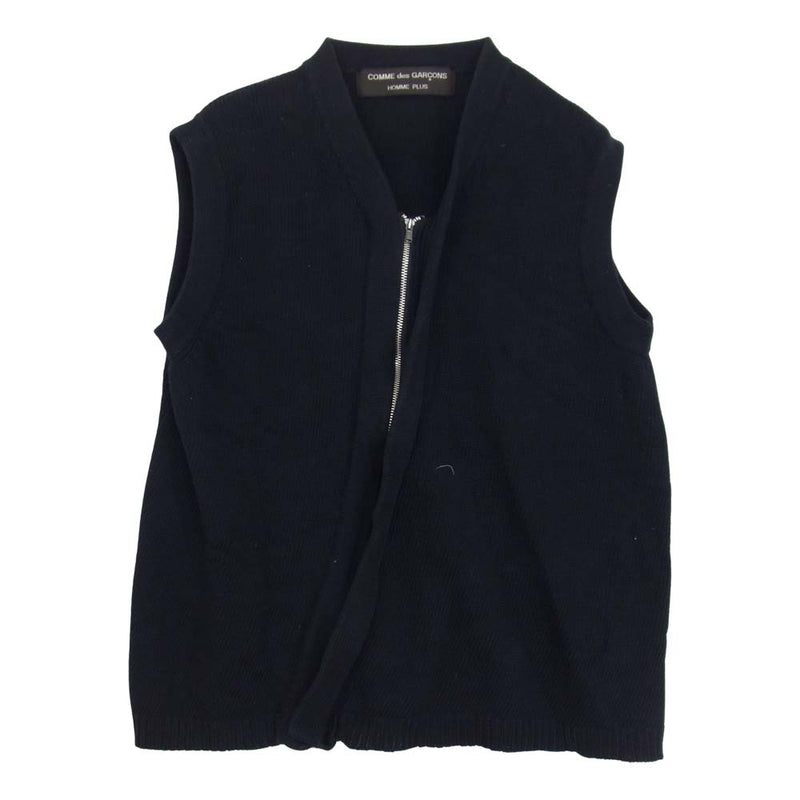 90s 1992 ギャルソン オム ウールトロ ジップ ジレ ベスト アーカイブ