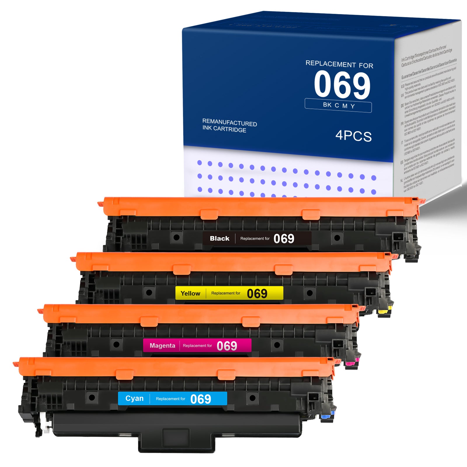 Canon 069 Toner Cartridges Combo Pack of 4 @ $151.99