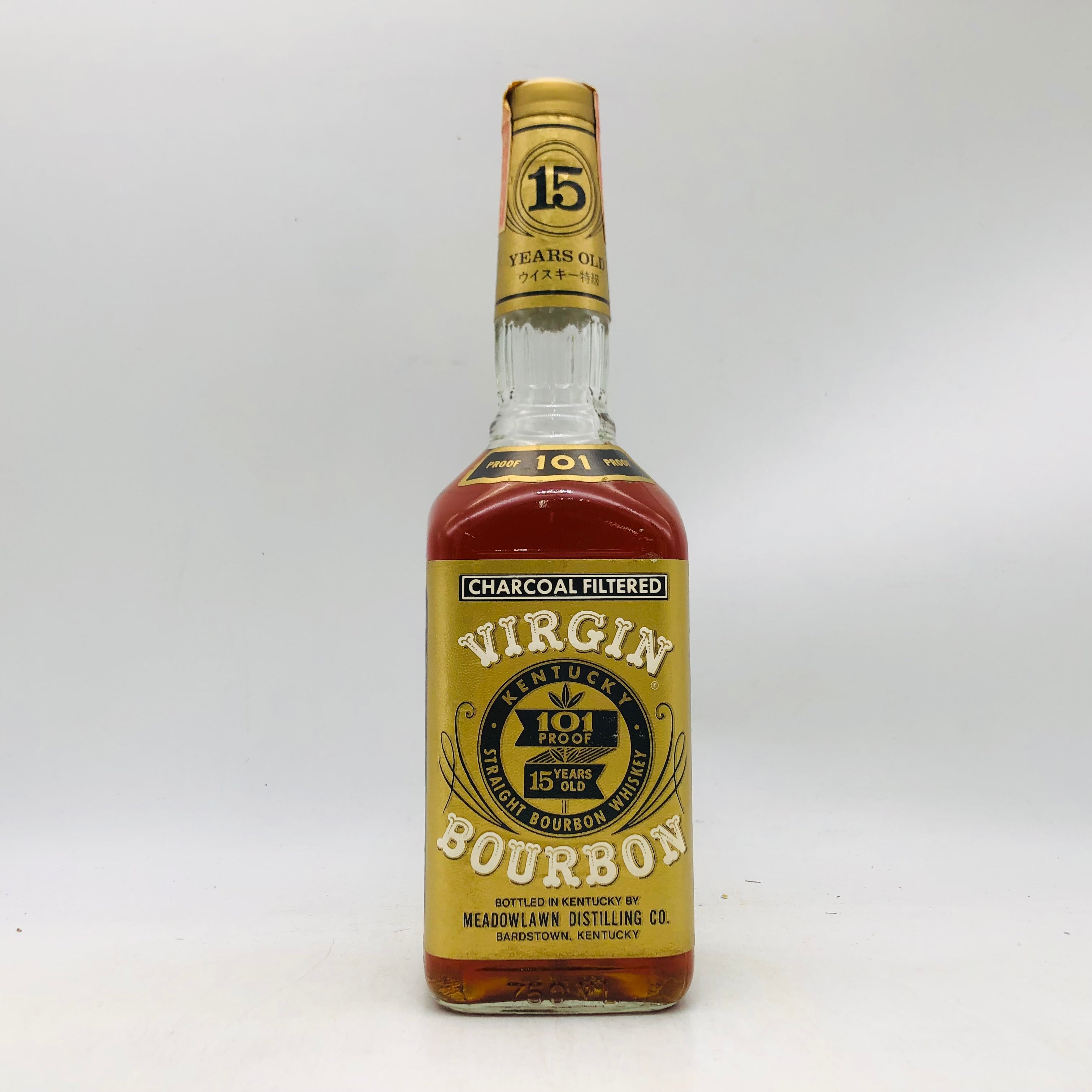 古酒 バーボンヒル 15年 ビンテージウィスキー 古酒 バーボンヒル 15年