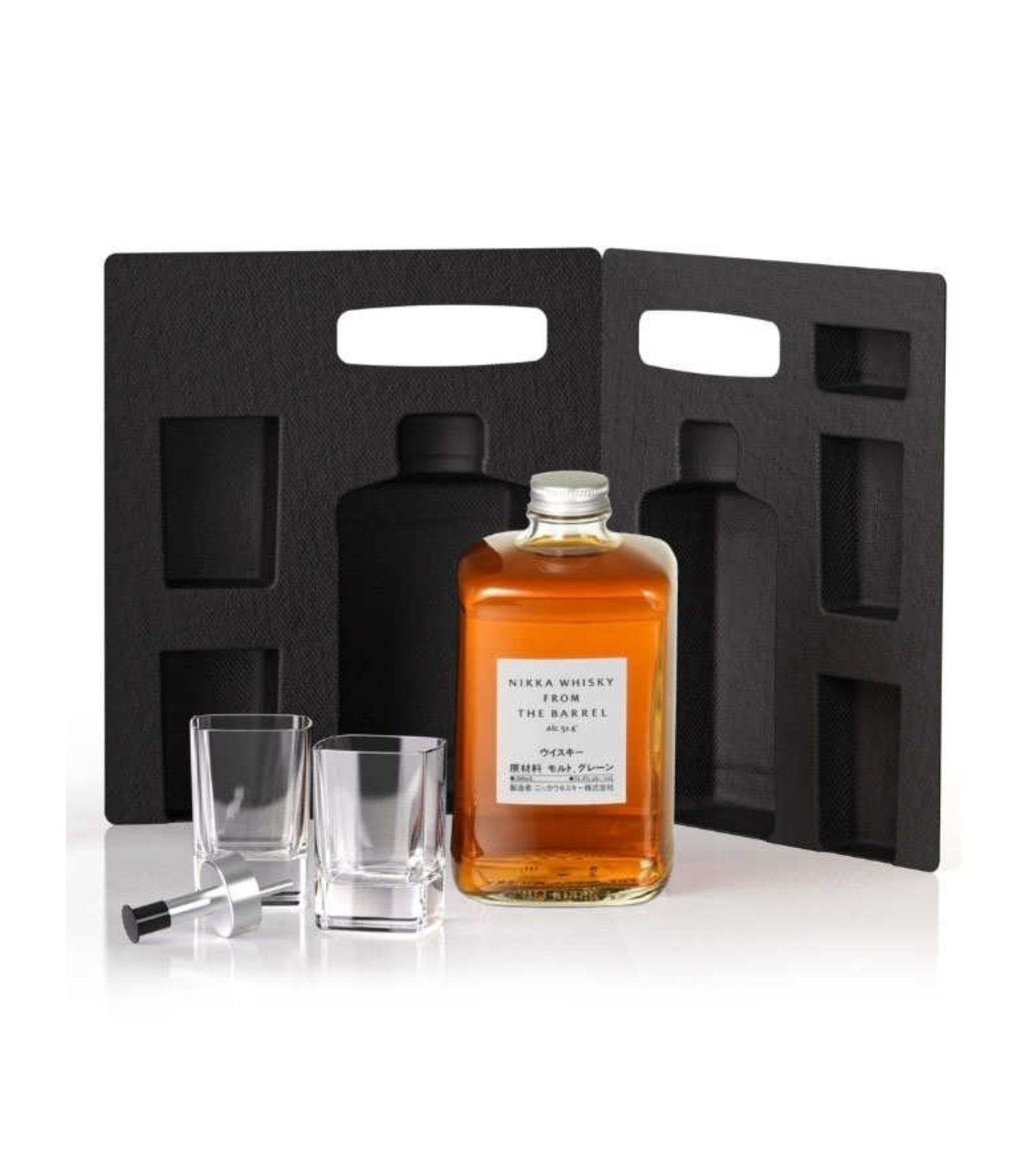 Nikka From The Barrel Whisky Gift Set | 500ml + 2 Glasses