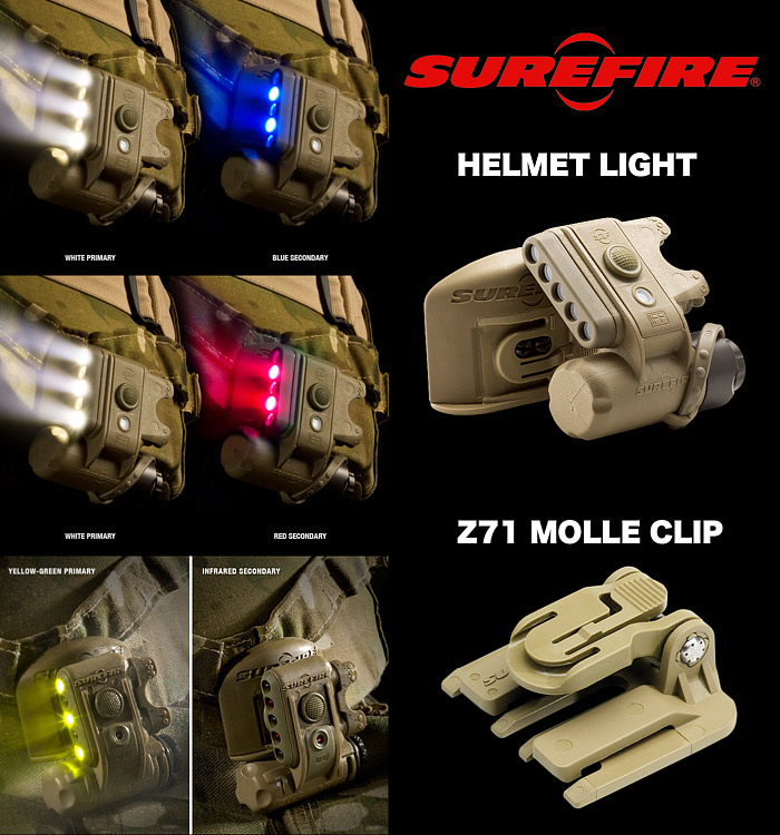 解禁! 正規品 SUREFIRE HL1 HELMET LIGHT : アカリセンター公式ブログ