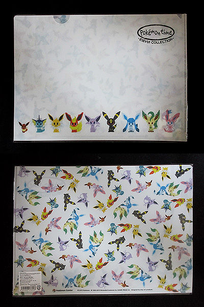 ポケモンセンター イーブイコレクション A4クリアファイル セット A4