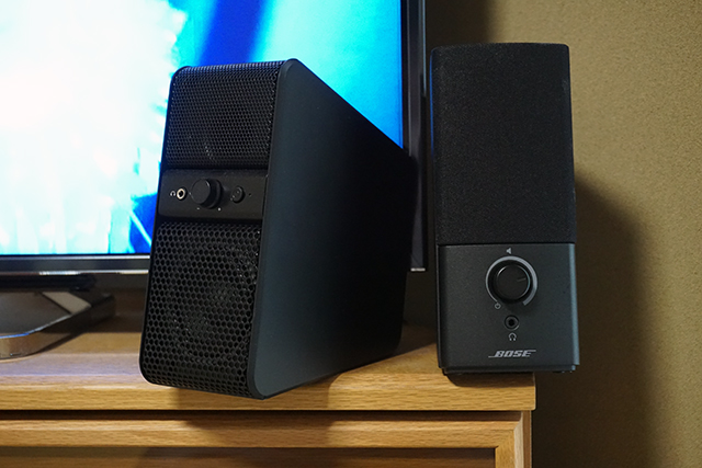 テレビの外付けとして BOSE Companion 2 IIIと、YAMAHA NX-50 比較