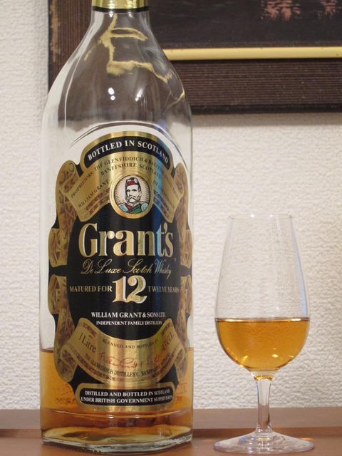 グランツ 12年 1980年代流通 免税向け 1リッターボトル : くりりんの