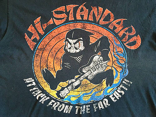 ハイスタ Tシャツ Hi-STANDARD 美品！ 会場限定カラー ハイスタ×FAT T