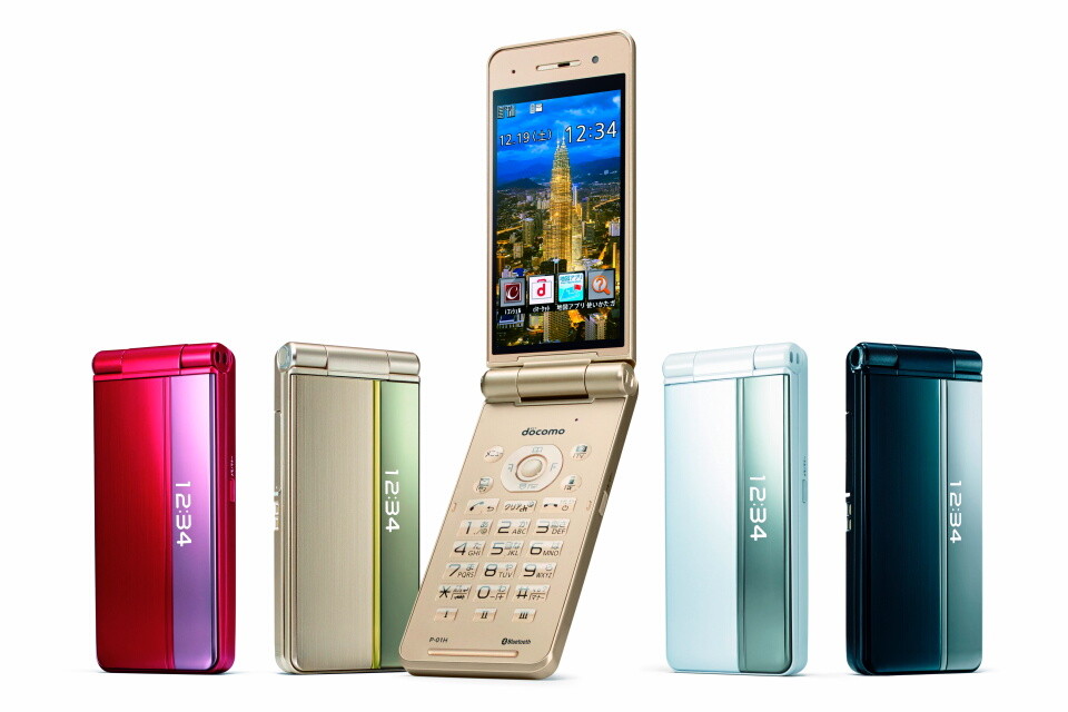 ドコモ ガラケー パナソニック P-smart ケータイ P-01J 中古 SIMロック