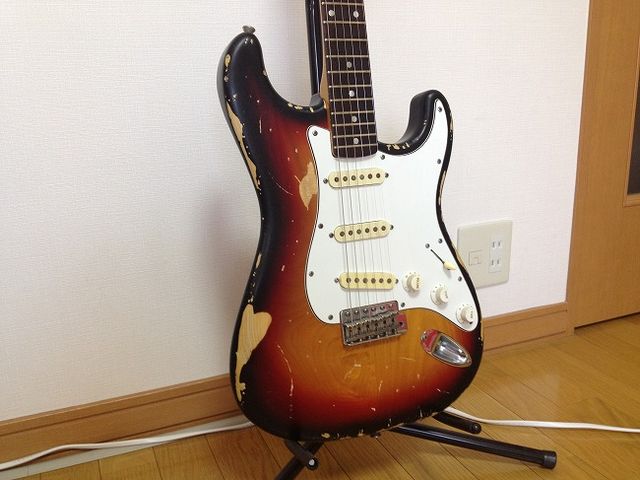 レリック加工ストラトキャスター