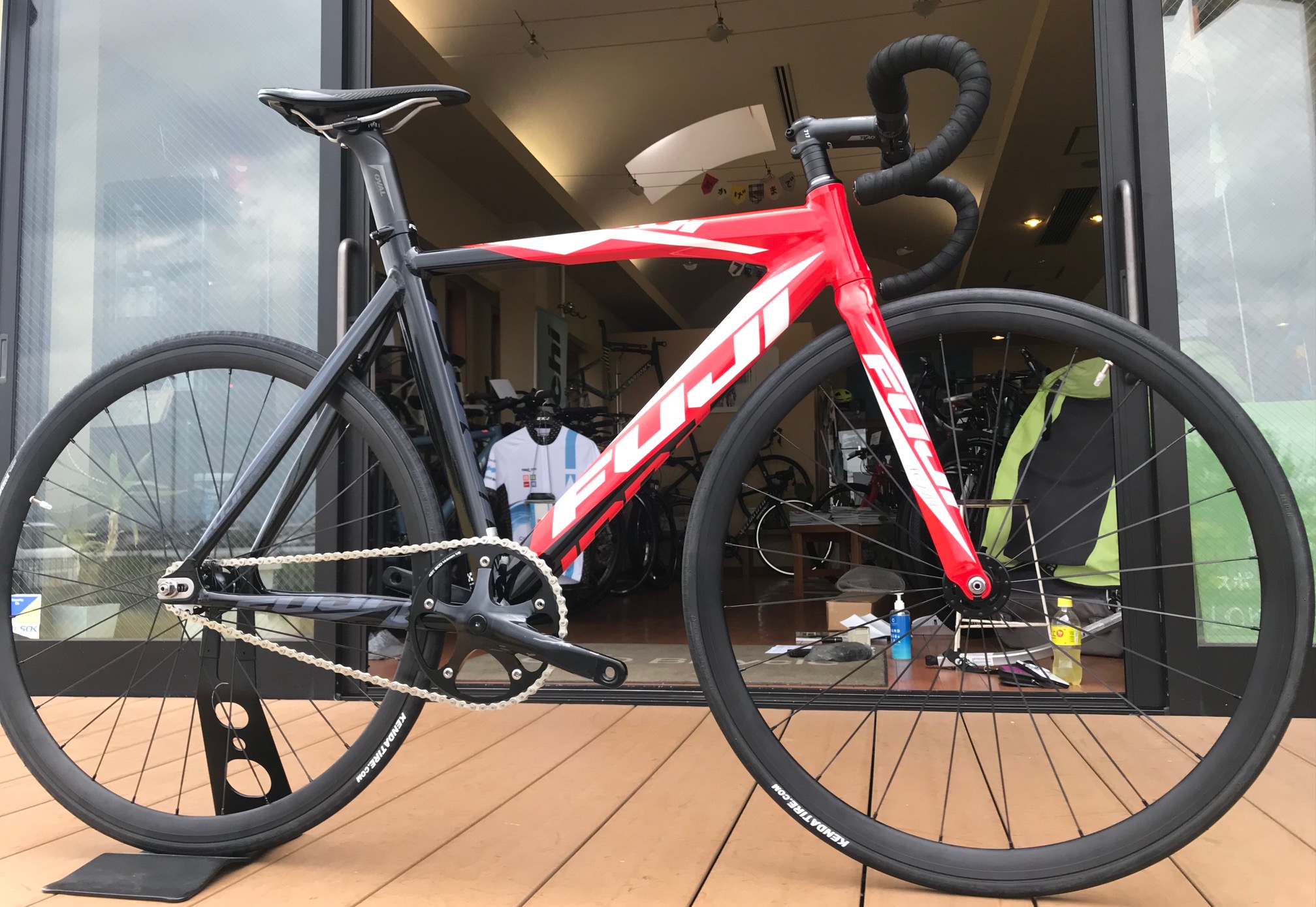 FUJI TRACK PRO ホイール無し (ジャンク) 引取り7万(群馬県) FUJI