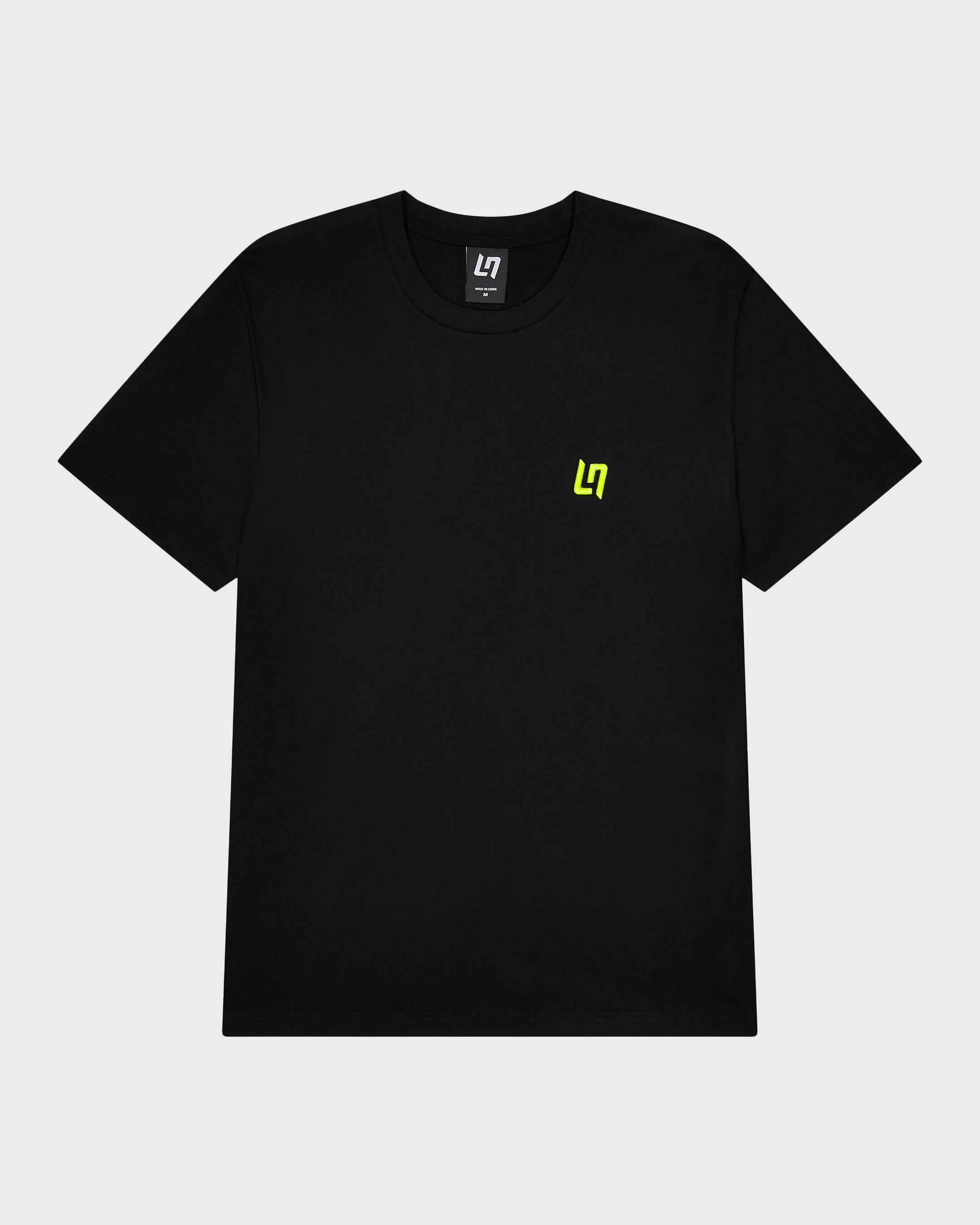ennoy ENNOY S/S Border T-Shirts BLACK PANEL BORDER S⁄S T-SHIRT BLACK