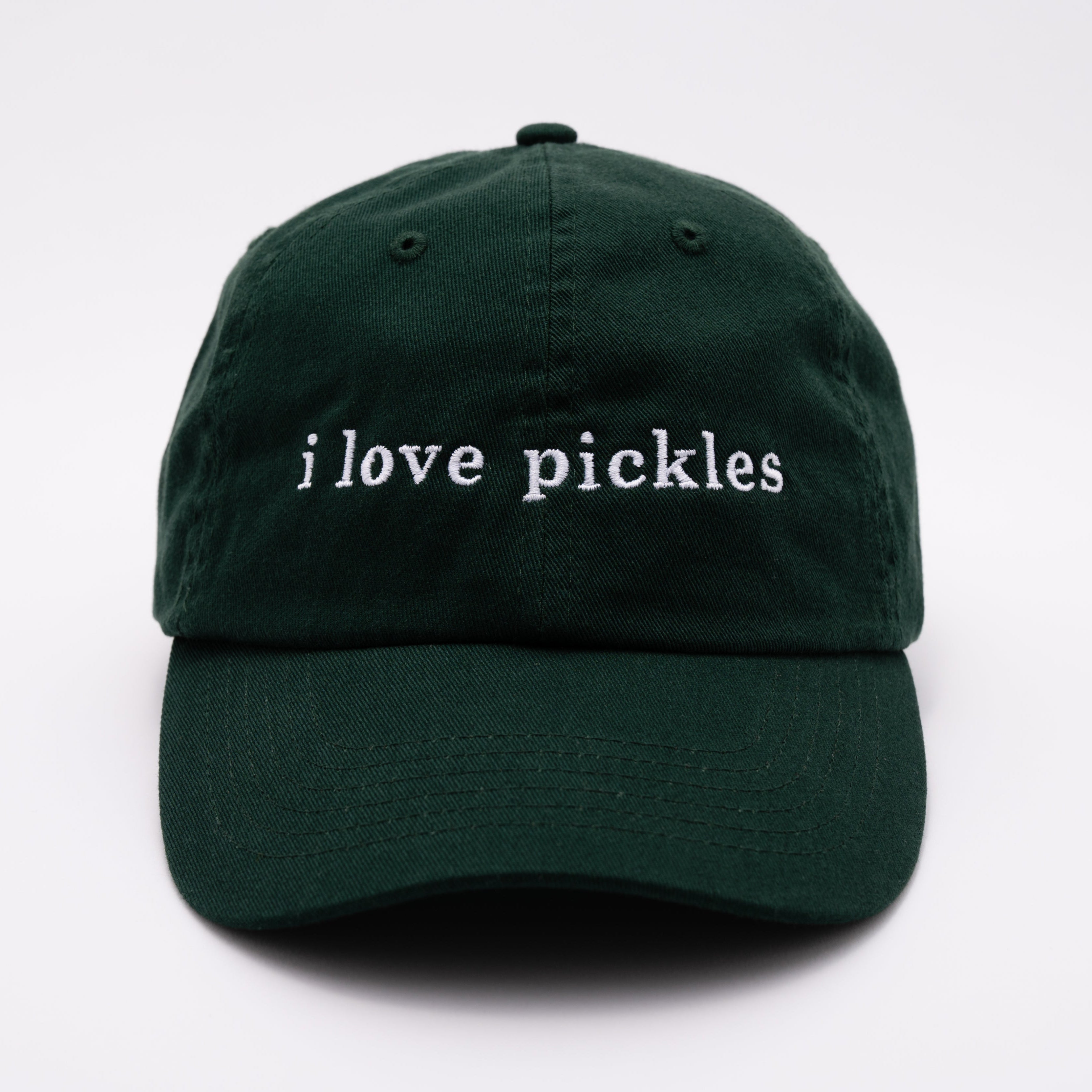 I Love Pickles Baseball Hat | Adjustable | Larissa Loden