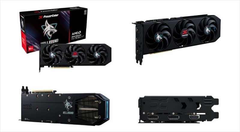 8GBモデルが5万2980円から、PowerColor製Radeon RX 9060 XT搭載ビデオ