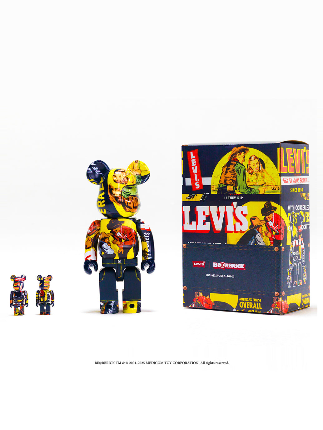 BE@RBRICK x Levi's® BANNER 100％ & 400％ セット – リーバイス®公式