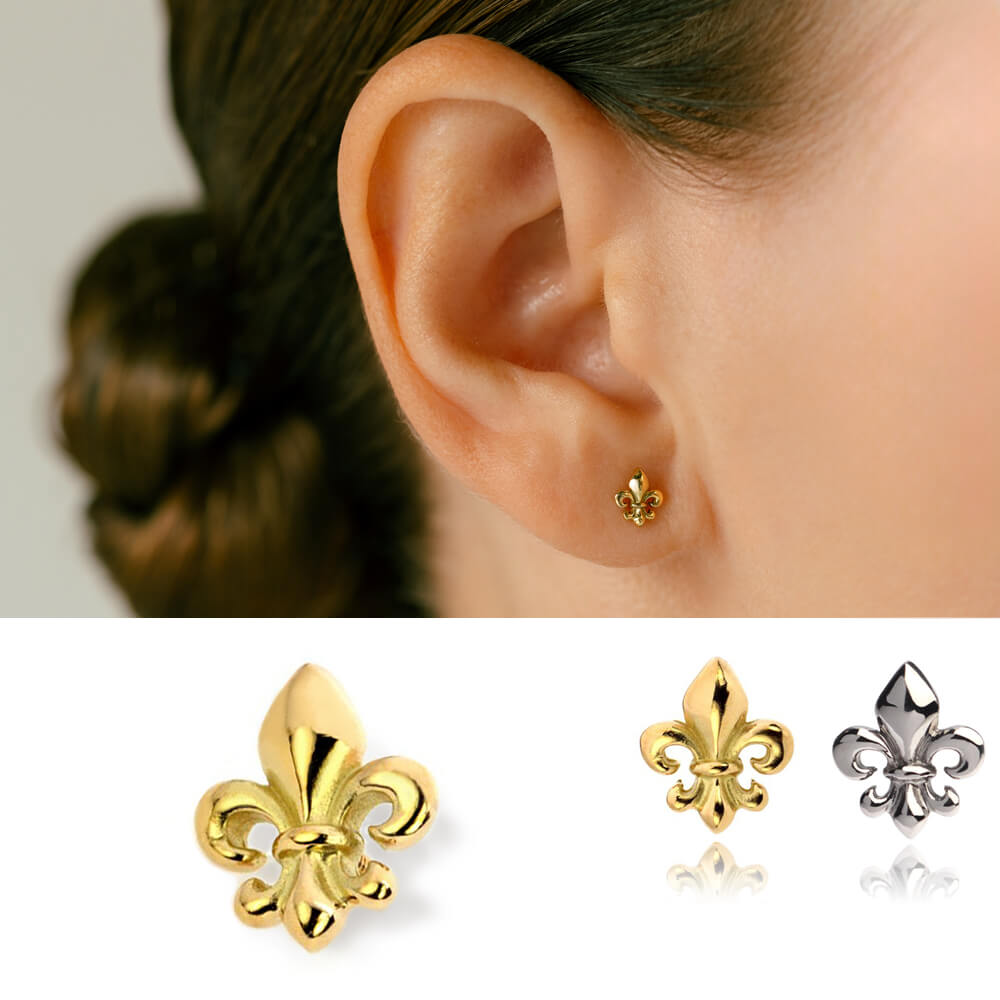 百合の紋章 ボディピアス│男性にオススメ メンズボディピアス（百合の