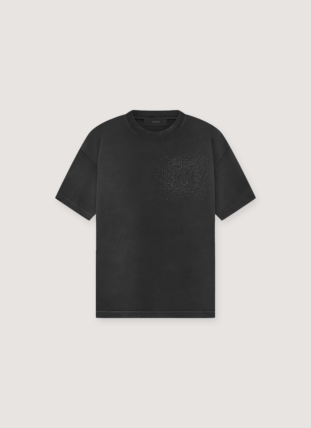 Amiri Crystal Burst Tee Faded Black – PIECES