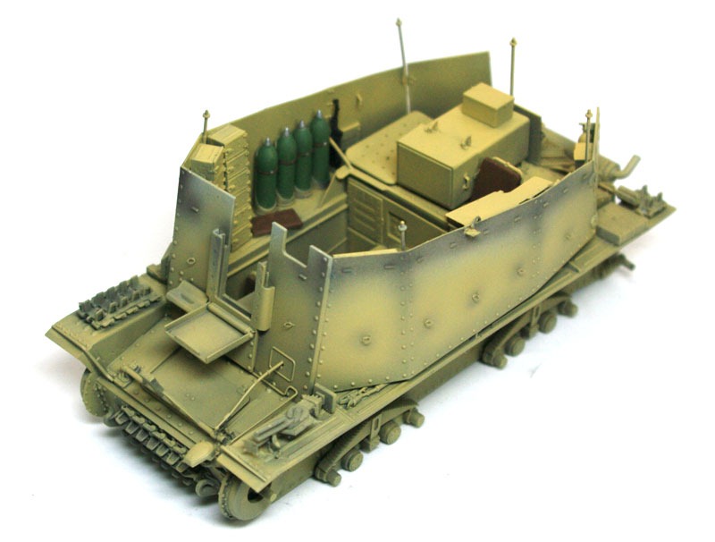 プラモ日記 » 38(t)15cm自走重歩兵砲グリレH型 その7 基本塗装