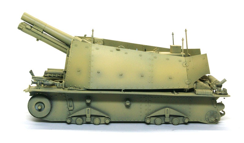 プラモ日記 » 38(t)15cm自走重歩兵砲グリレH型 その7 基本塗装