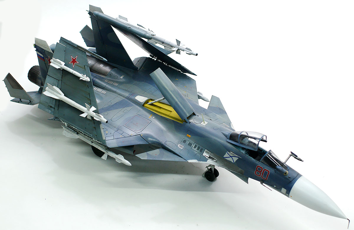 プラモ日記 » スホーイ・Su-33フランカーD その18 完成!!