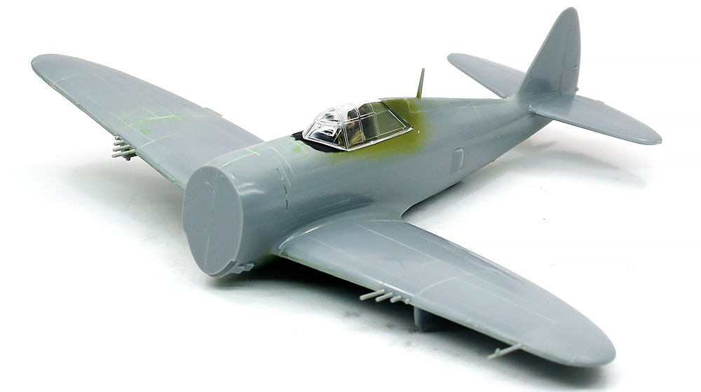 プラモ日記 » P-47Dサンダーボルト レイザーバック その2 コクピット
