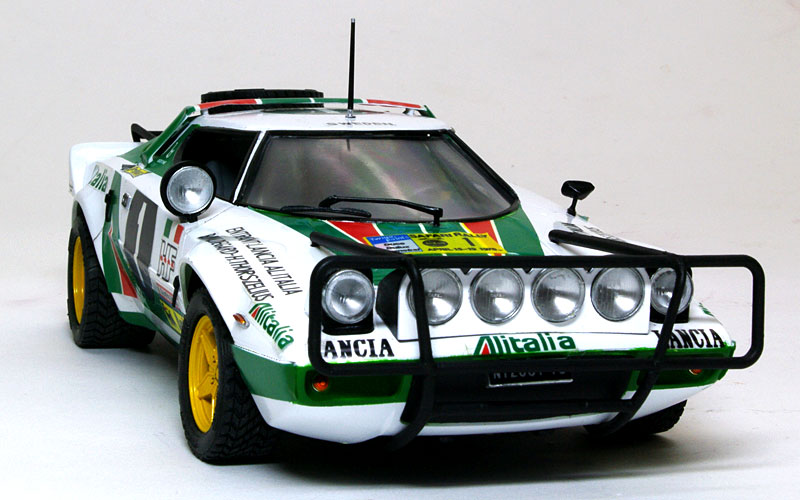 プラモ日記 » ランチア・ストラトスHF サファリラリー1976年 その6 完成!!
