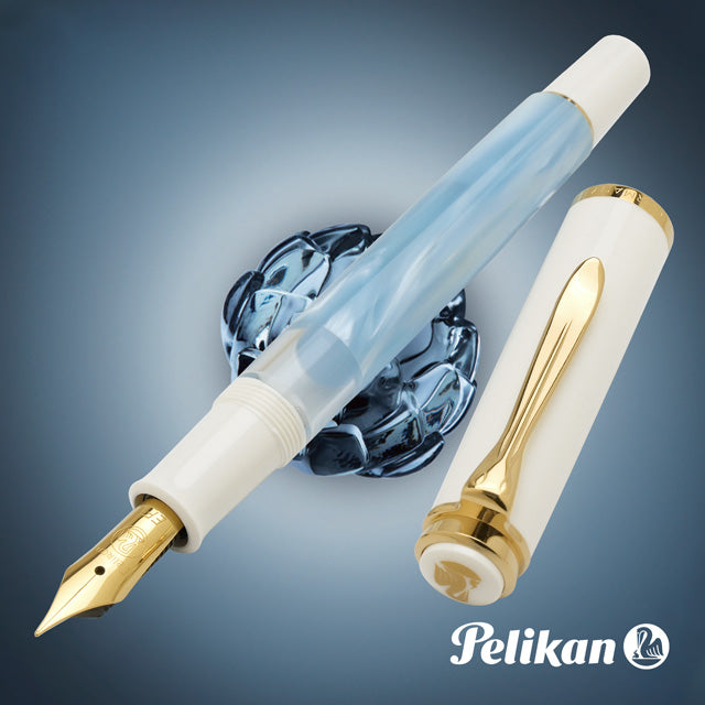 PELIKAN ペリカン 万年筆 M200 パステルブルー – Poesie文具