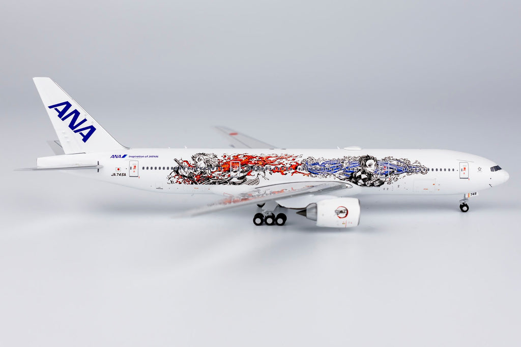 ANA Boeing 777-200ER JA745A Demon Slayer Kimetsu No Yaiba NG Model