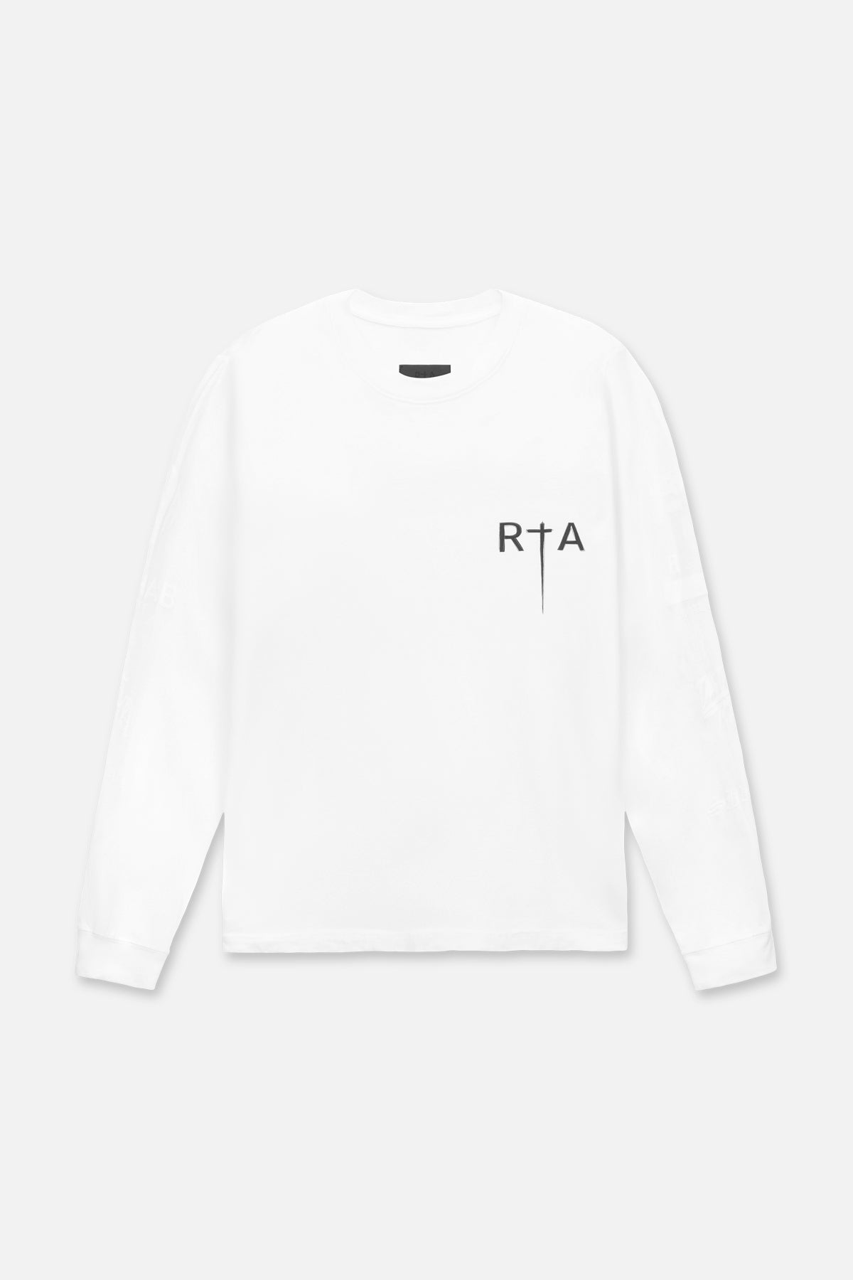 LONG SLEEVE TEE | WHITE GREATEST HITS – RTA