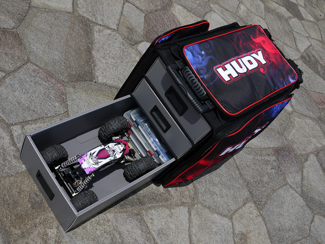 HUDY 1/10 & 1/8 On Road Carrying Bag + Tool Bag – Exclusive Edition